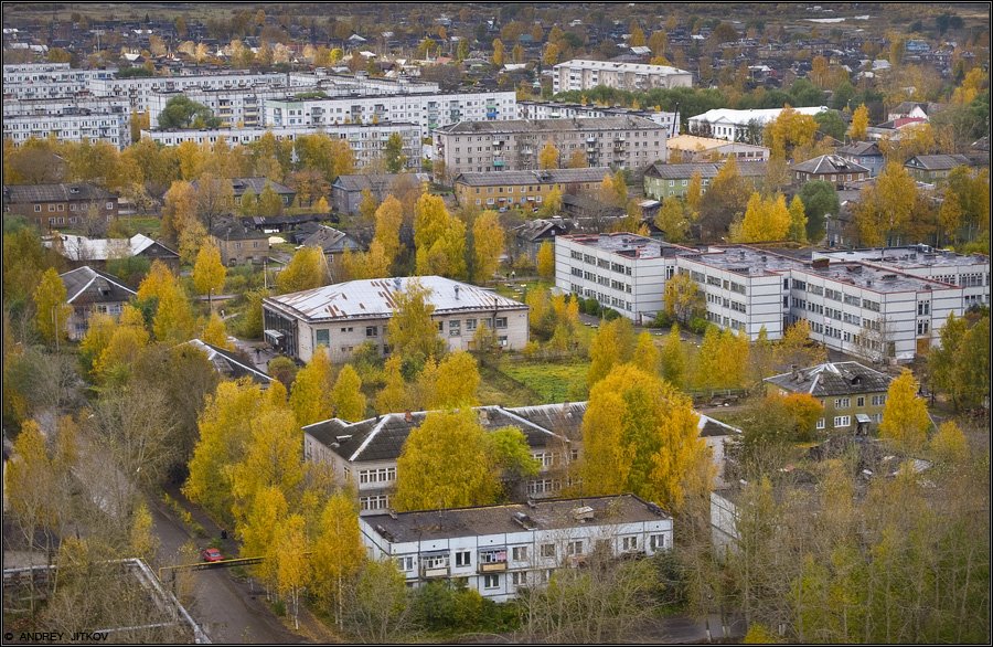 Вид на Сокол - Sokol town view