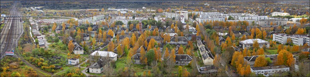 Панорама Сокола - Sokol town panorama view