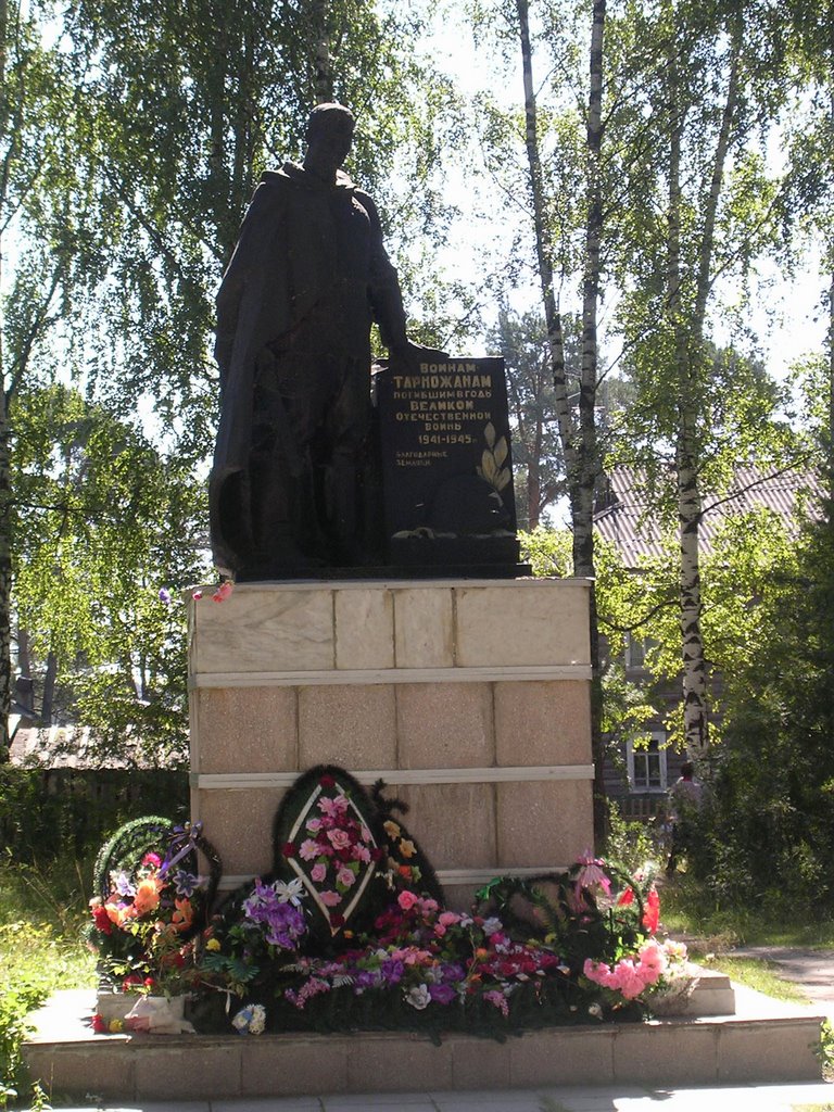 памятник воинам-тарножанам погибшим в годы ВОВ