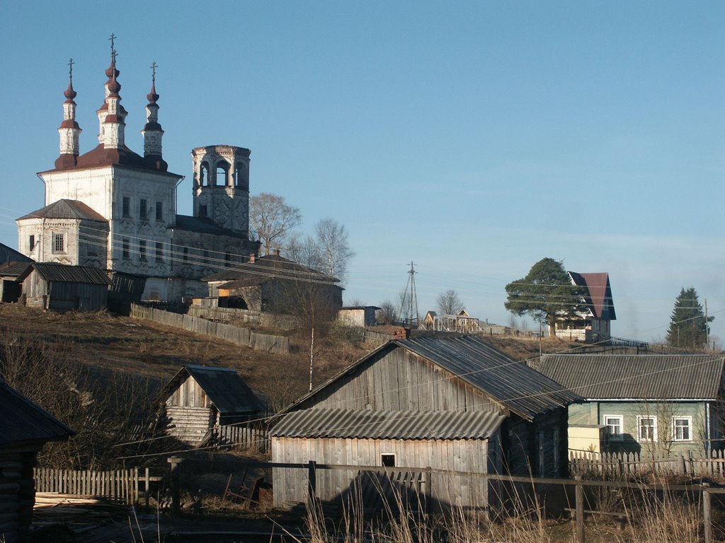 Old small city of Totma (is older than Moscow)
