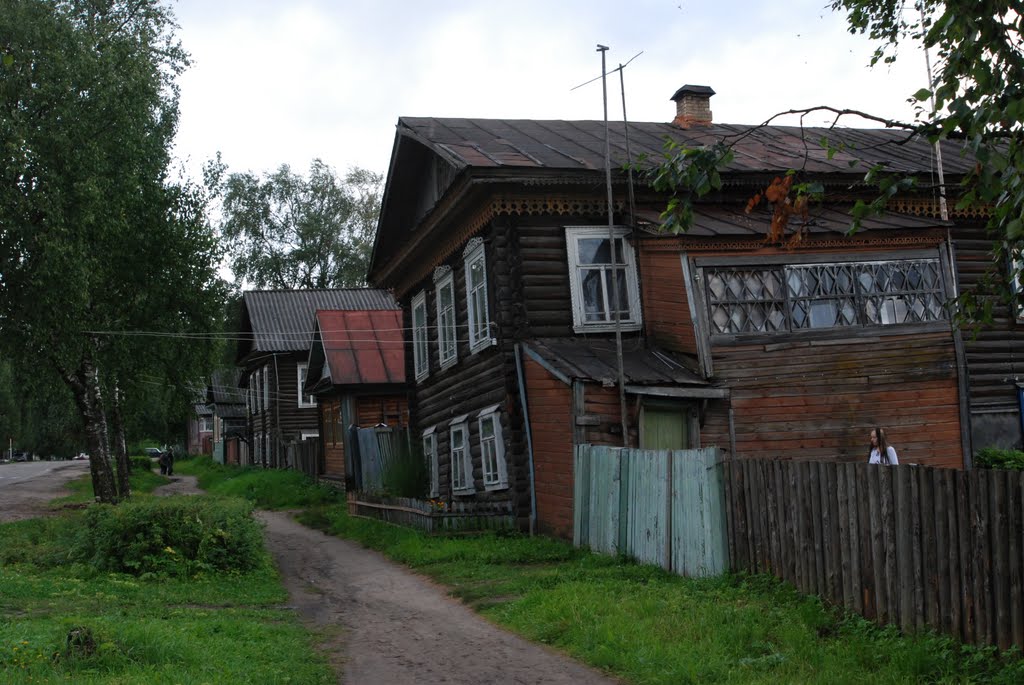 Устюжна. Вертикали не везде выдержаны.