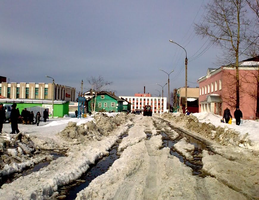 ул. Октябрьская 29.03.2010
