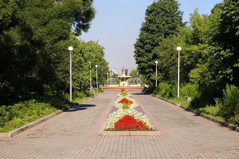 Вид на Комсомольский парк / View of the Komsomol park (22/07/2007)