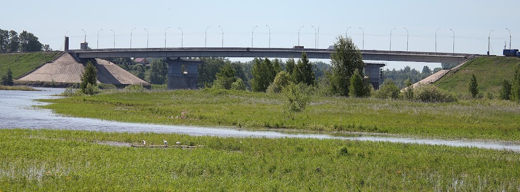 Мост через Шексну, Трасса А114 Вологда-Новая Ладога