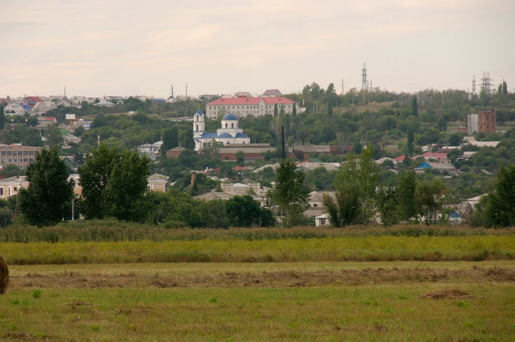 Богучар. Вид с поля.