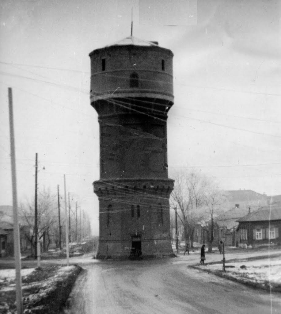 Город Борисоглебск. Перекресток. 1972 г.