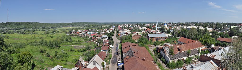 Панорама Борисоглебска (север)