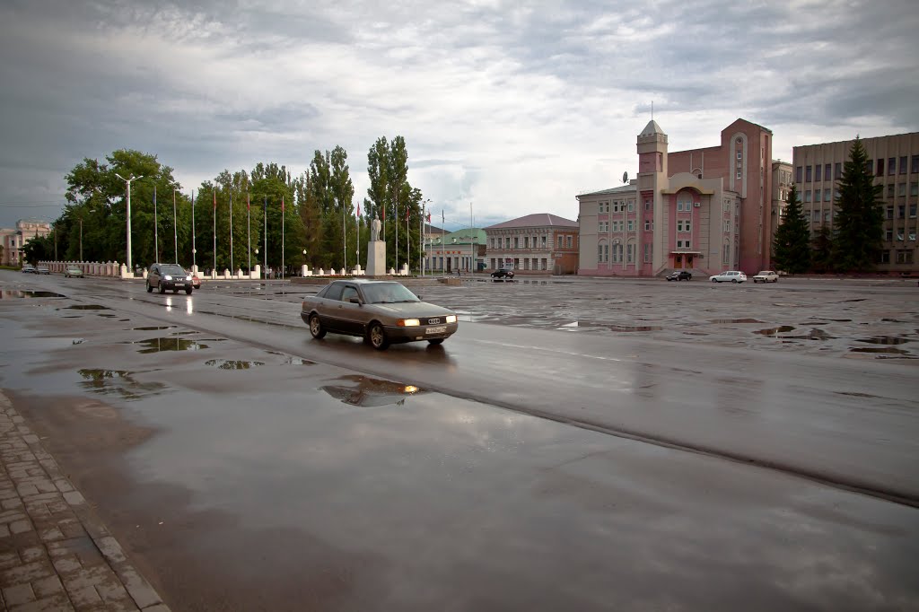 Воронежская область. Борисоглебск. Площадь Ленина.