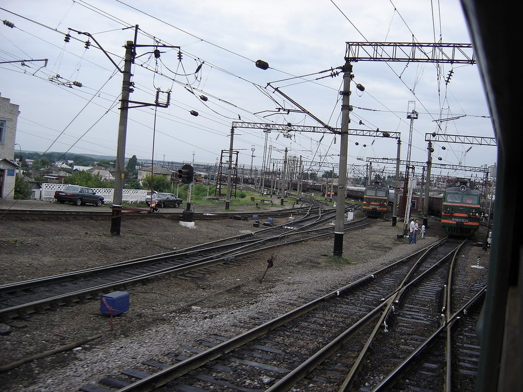 Liski. Arriving at the railway station / Лиски. Подъезжая к ж.д. вокзалу