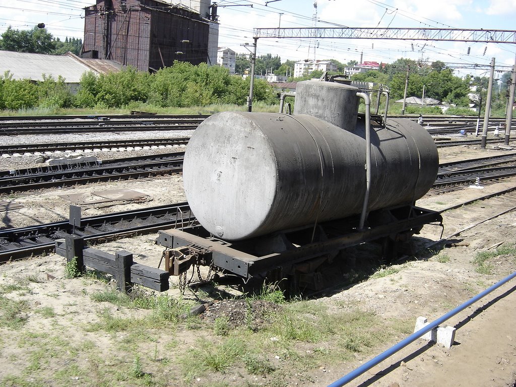 Liski. Old railway tank / Лиски. Старая ж.д. цистерна