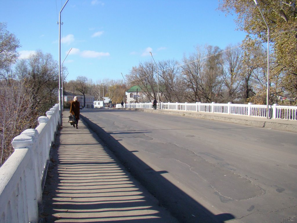 мостик в центре города
