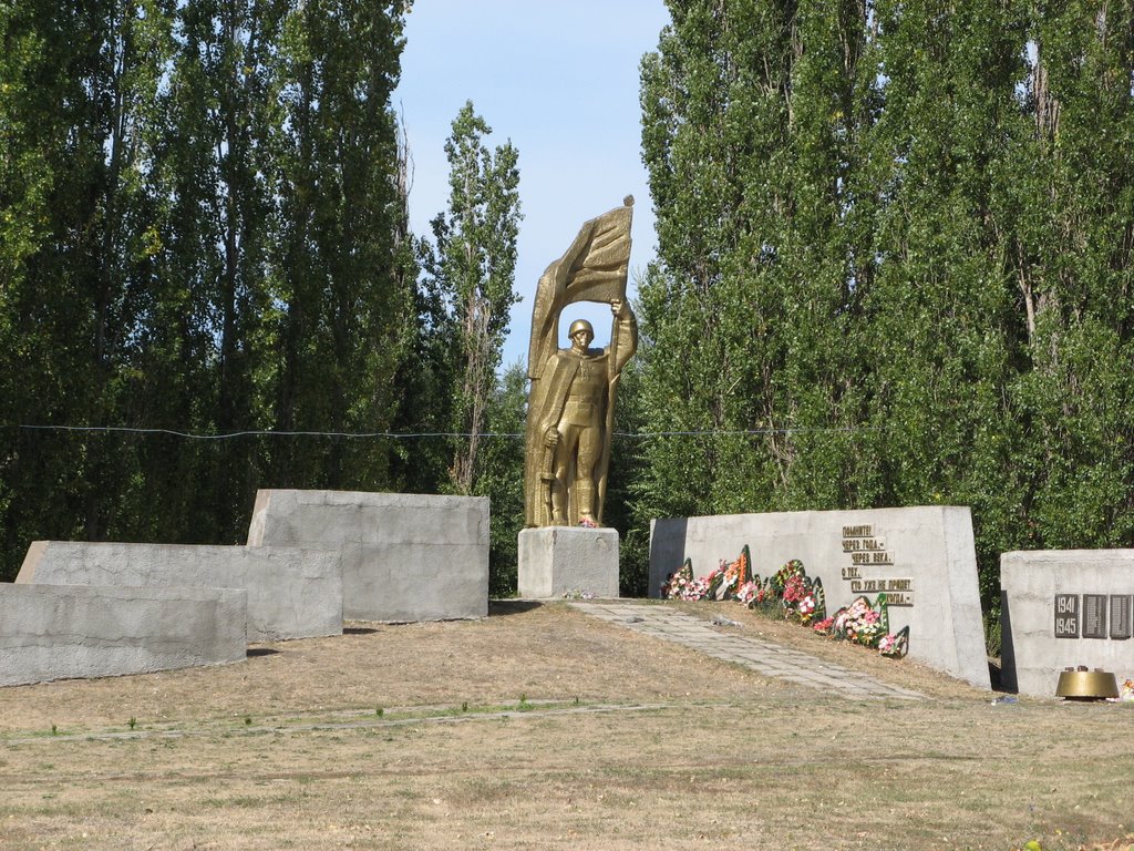 Памятник воинам 1941-1945 село Репьёвка .Monument 1941-1945 Village Repevka