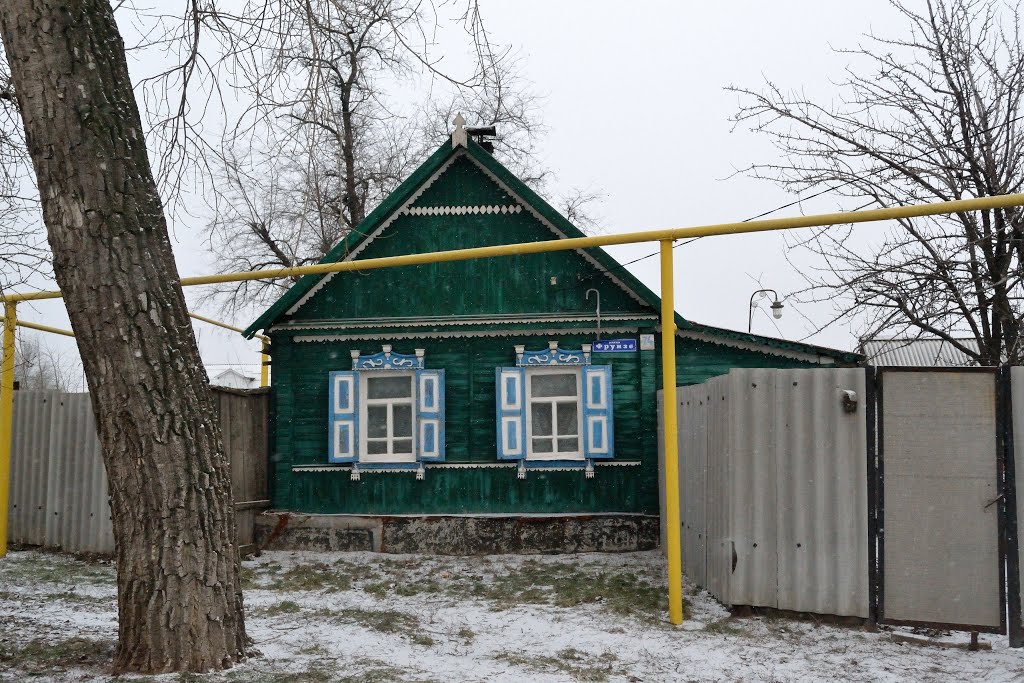 Типичный домик средней полосы россии