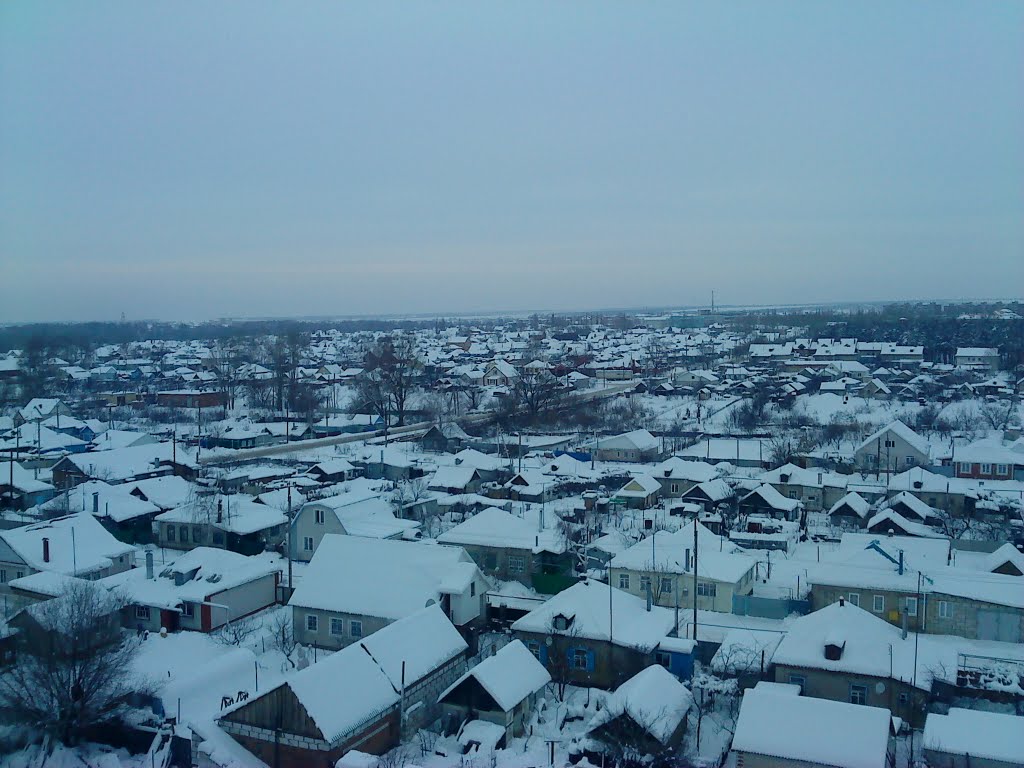 Россошь зимой