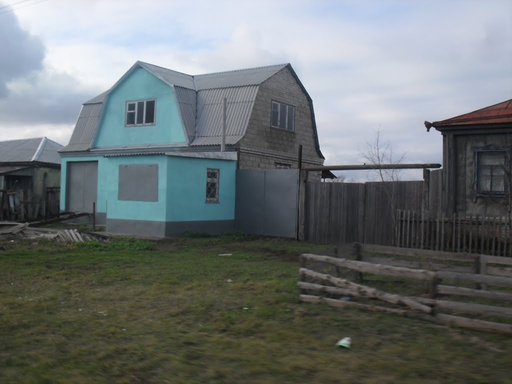 Дом в Ивановке Хохольского района...   туризм "Газа нет" в Воронежской области