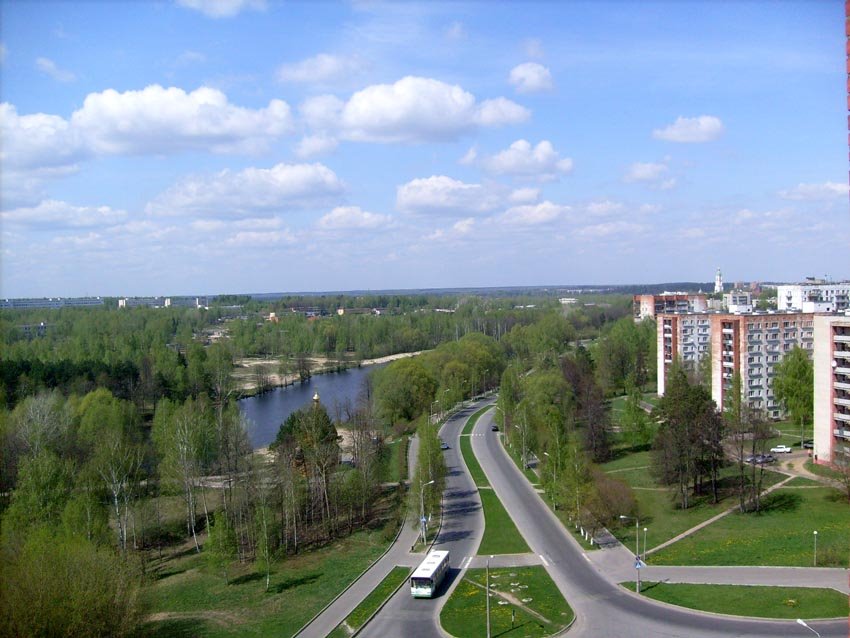 вид с 12 этажа