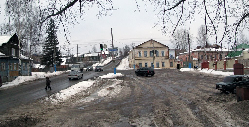 Пересечение ул. Космонавтов и ул. Ленина