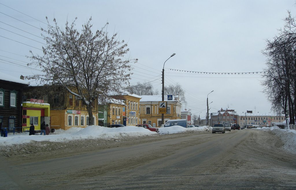 Богородск. Зима. Центр.