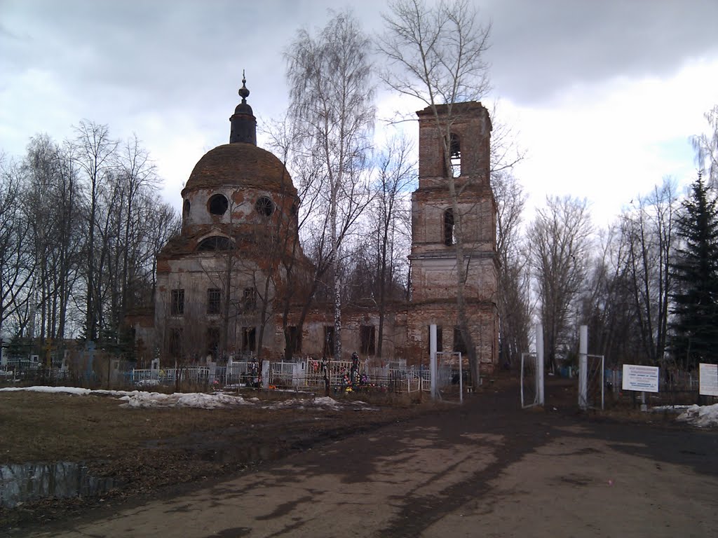 Кладбище в Большом Мурашкино