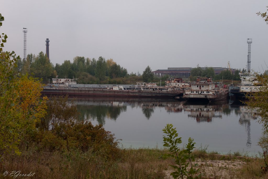 Старые корабли в заливе БорРемФлота