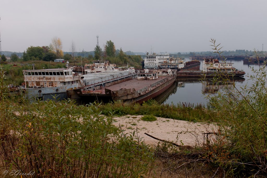 Старые корабли на металлолом