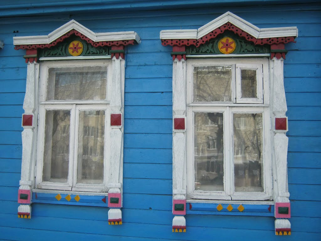 Деревянные дома, г.Бор, ул.Октябрьская
