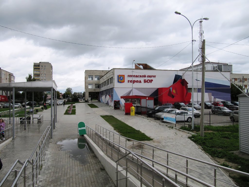 ☂Бор. Станция Нижегородской канатной дороги "Бор"