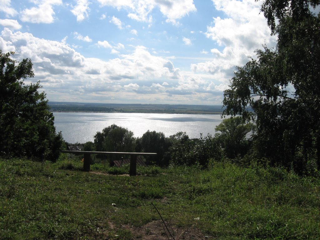 Васильсурск, вид на Суру