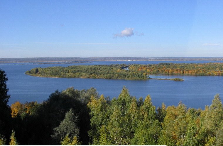 Васильсурск, коса