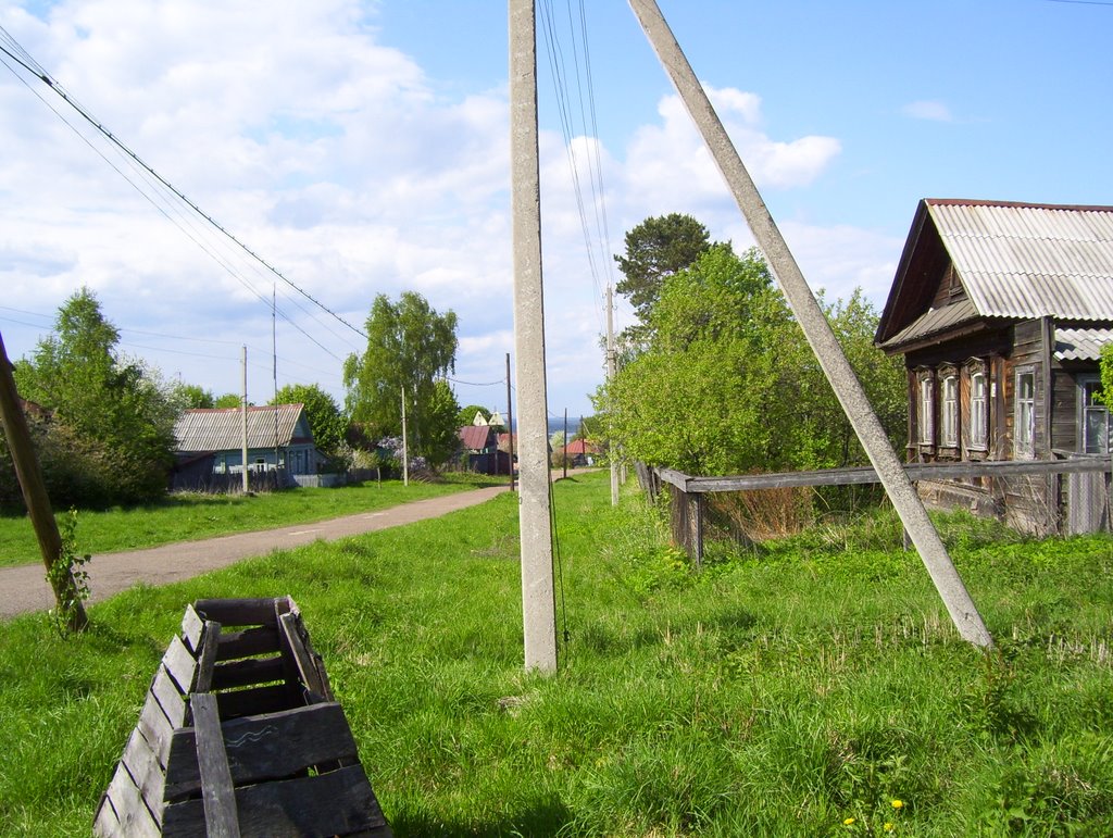 Karl Marx St. towards the Volga