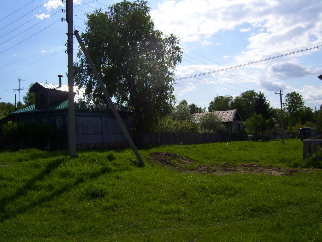 Near the town square