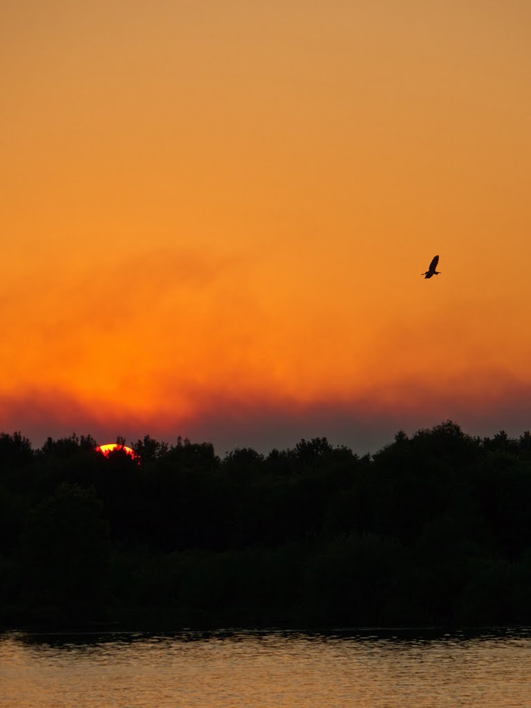Volga River Sunset
