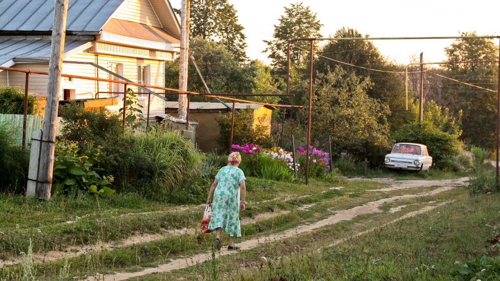 impression, russian countryside
