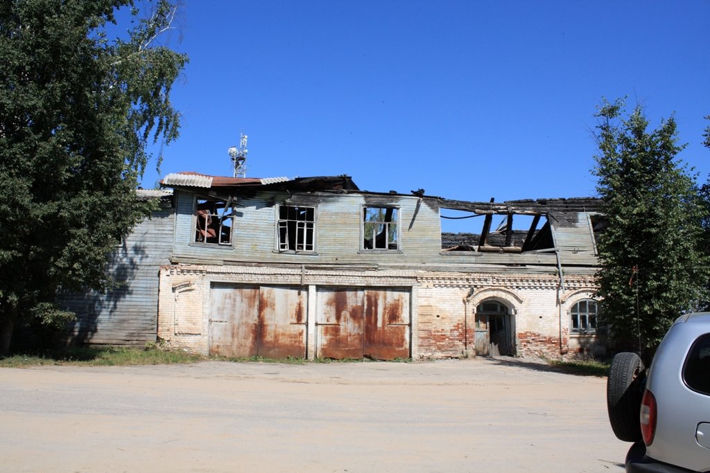 Сгоревшая пожарка