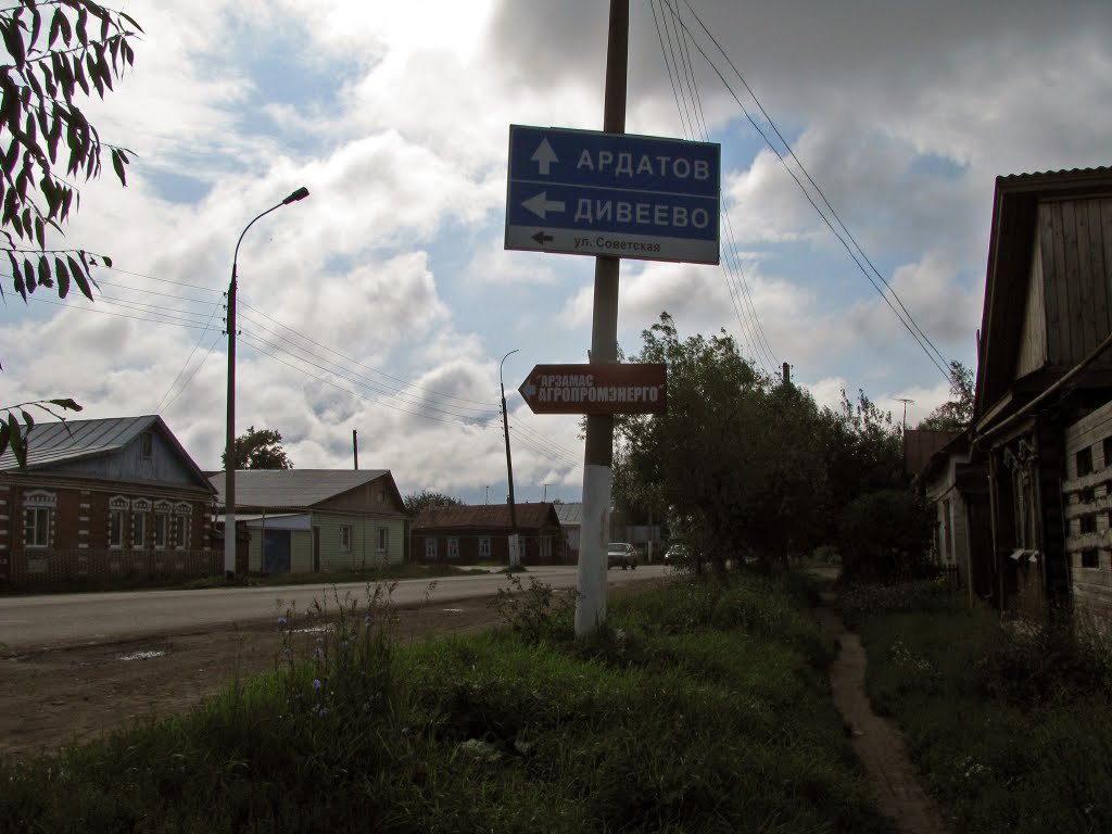 direction signs