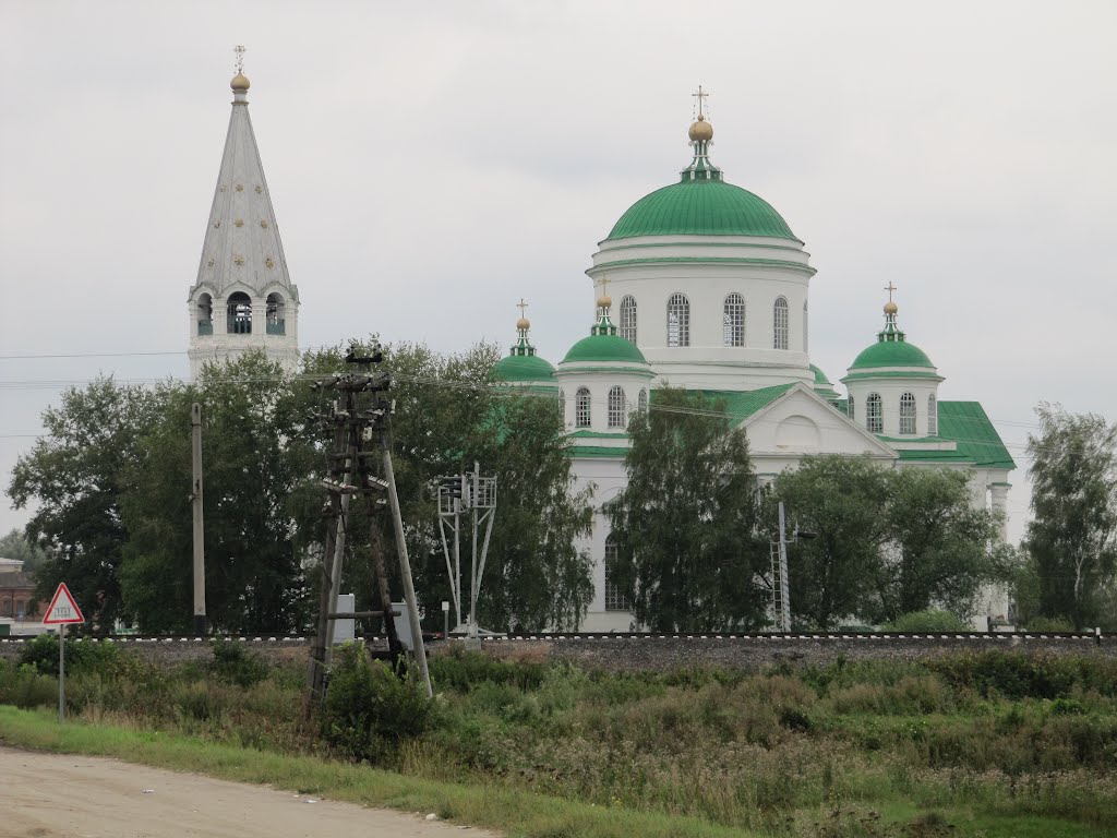 ►Арзамас. Вид на Смоленскую церковь