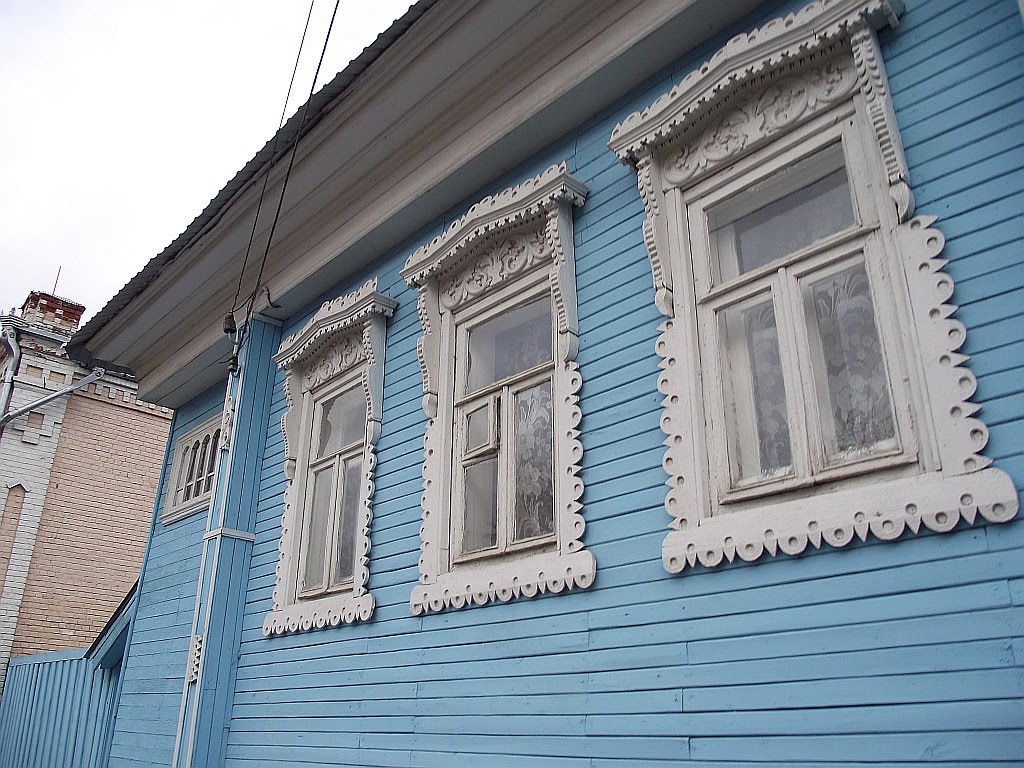 Городецкие деревянные кружева