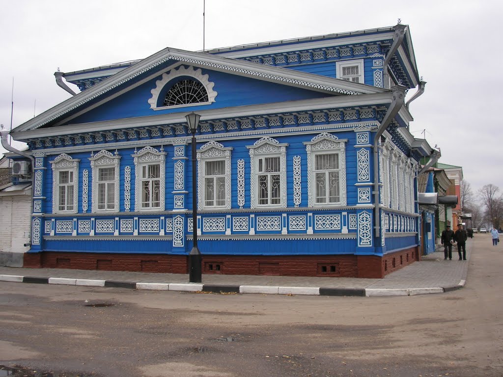 Городецкий резной дом