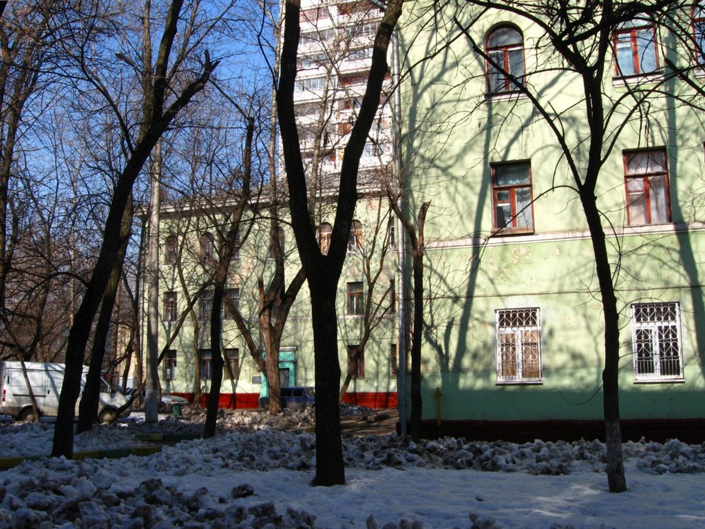 Старые дома на Шепелюгинской улице