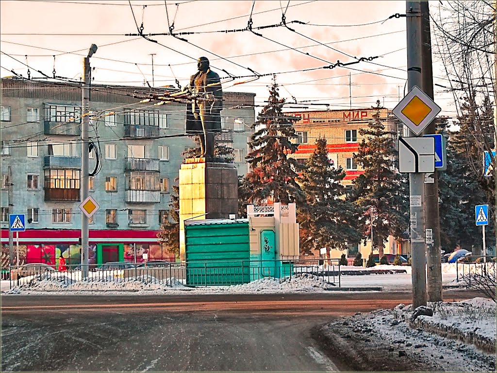 Ильич в морозный день.