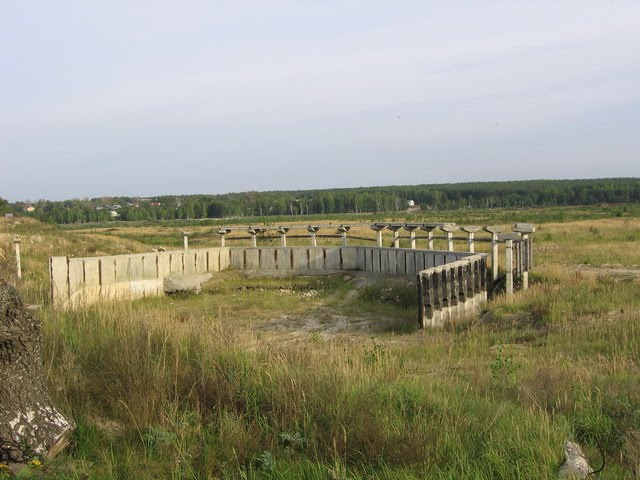 Плотина Досчатинского пруда