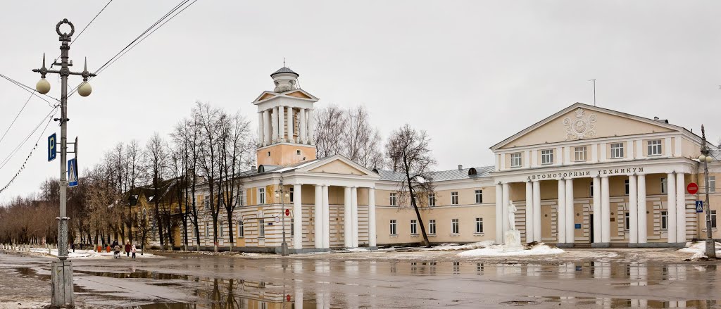 Автомоторный техникум, г.Заволжье (2014.02)