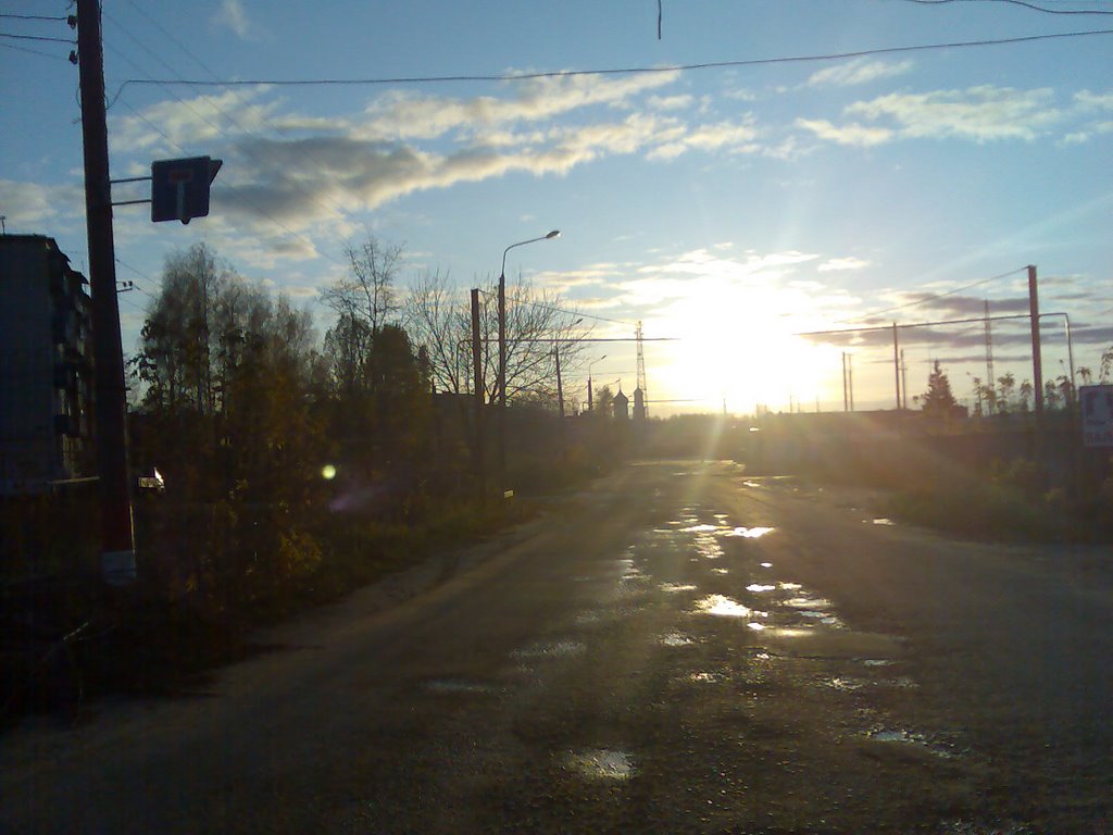 закат