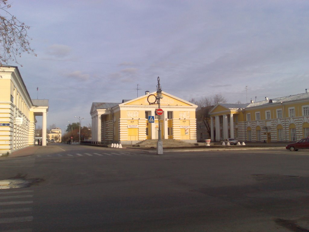 in piazza a Zavolzhe