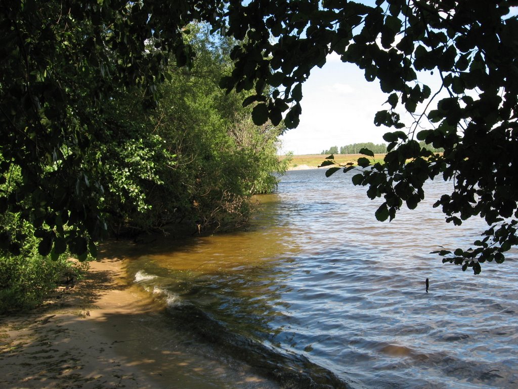 Small bay at Gorky sea