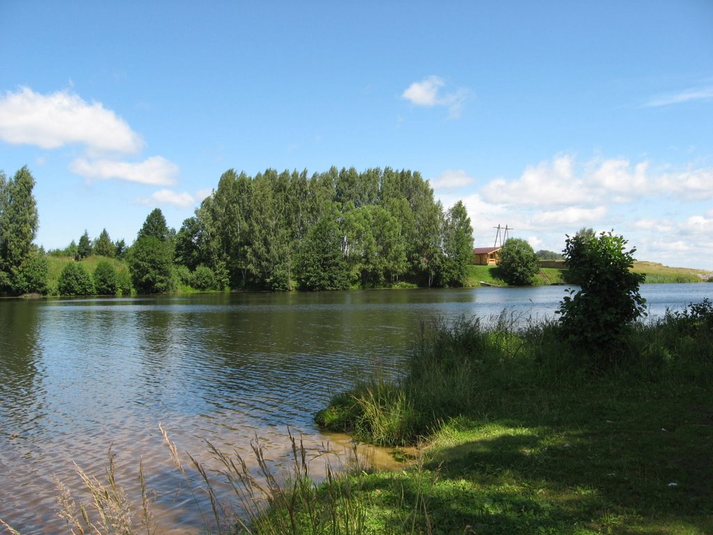 Small bay at Gorky sea