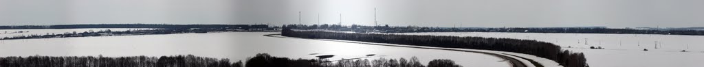 Вид на княгинино с горы