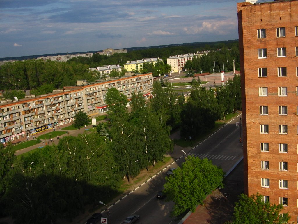 Вид из второй 12этажки