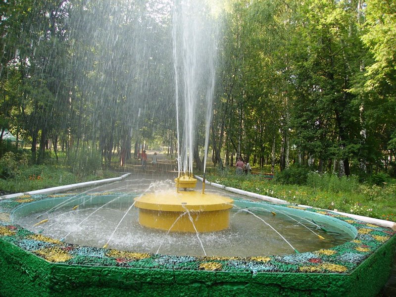 The fountain of the Park