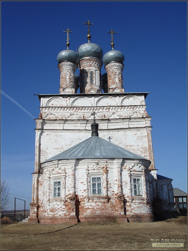 Спасо-Преображенский собор. г. Лысково. Нижегородская обл. Россия. Апрель 2010 г.